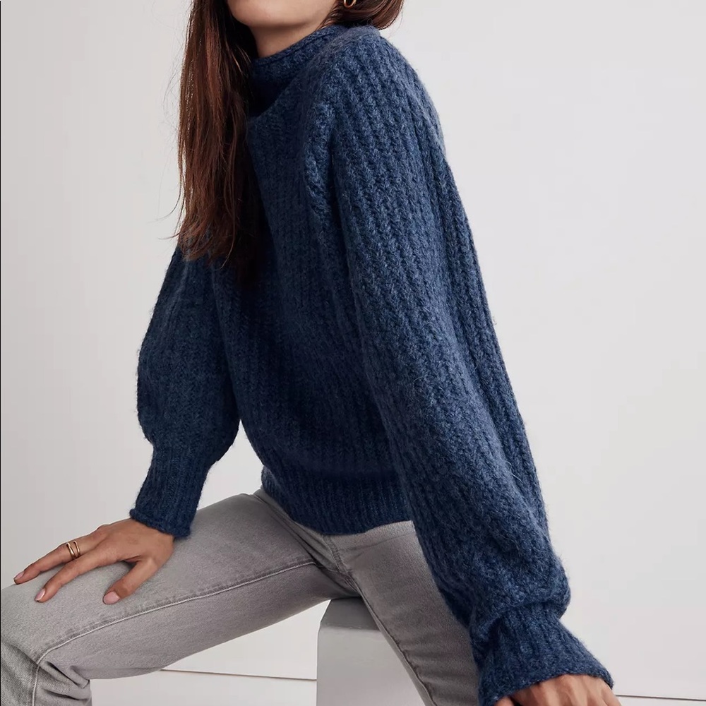 Madewell Loretto Mockneck Pullover